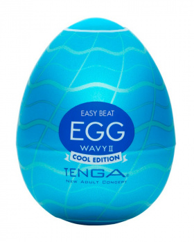 5000386 TENGA Easy Beat Egg WAVY II Cool Edition