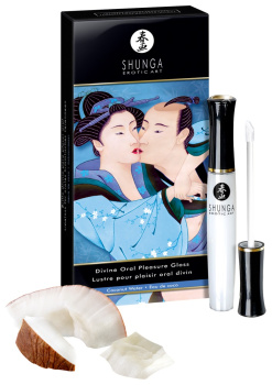 628204 Shunga Divine Oral Pleasure Gloss Coconut Water