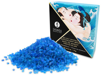 628000 Sůl do koupele Shunga Sea Salt Crystals Moonlight Bath Ocean Temptations