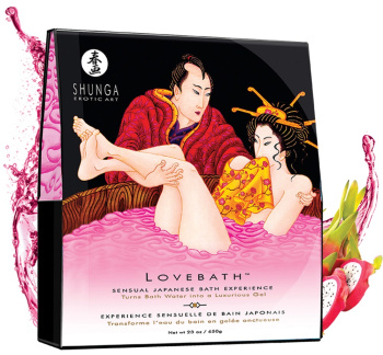 628093 Japonská perličková koupel Shunga Love Bath Dragon Fruit