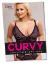 180793 Nástenný kalendár Curvy Girls 2024 - 10 ks