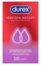 417033 Durex Gefühlsecht Extra Feucht kondomy 10 ks